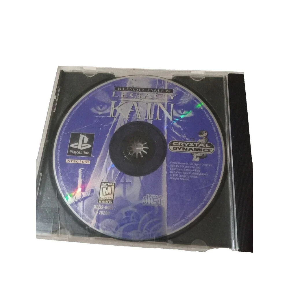 Blood Omen Legacy Of Kain (Sony PlayStation 1 PS1 1996) DISC ONLY